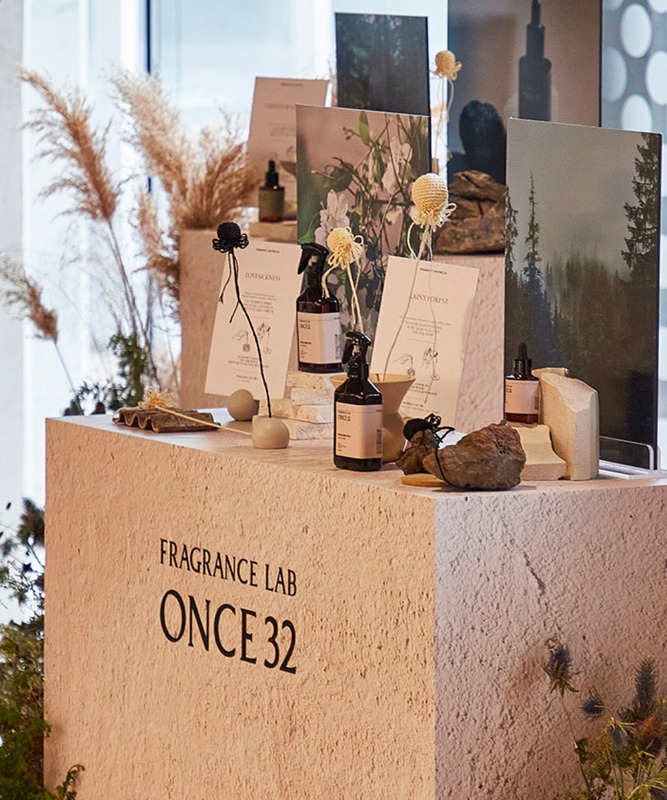 The Fragrance Garden of ONCE32 체험 전시